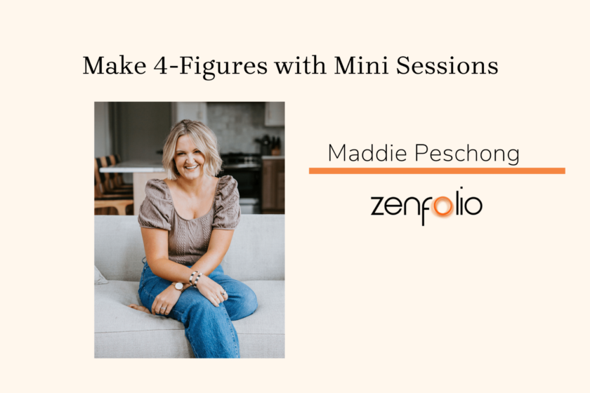 Make 4 Figures mini sessions photographer Maddie Peschong