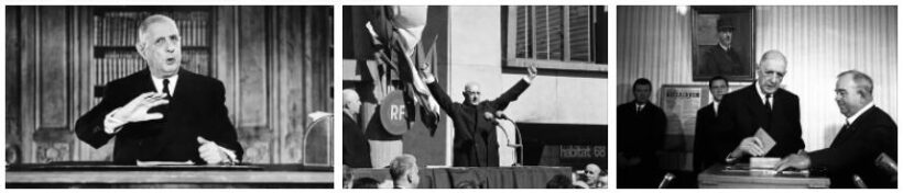 France History - May 1968 and de Gaulle's Resignation